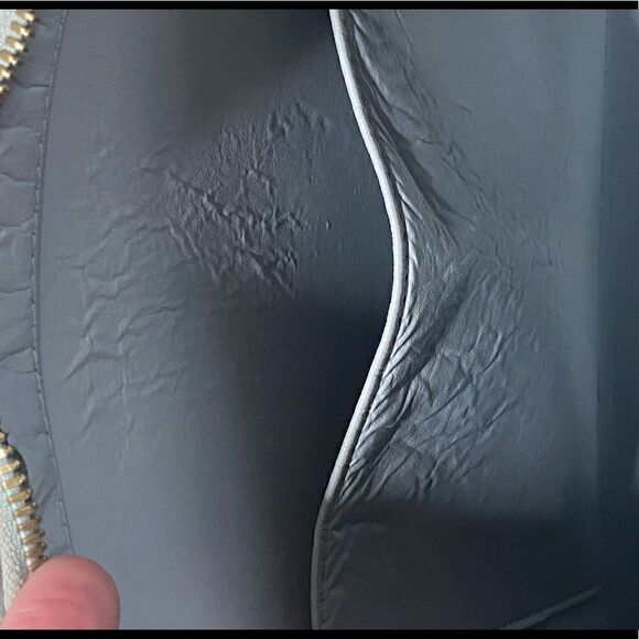 Louis Vuitton Houston Vernis Silver Leather shoulder bag vintage Authenticated - Picture 10 of 16